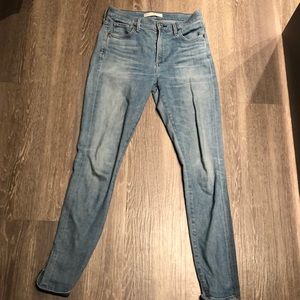 Wilfred x Citizen of humanity high rise light wash jeans